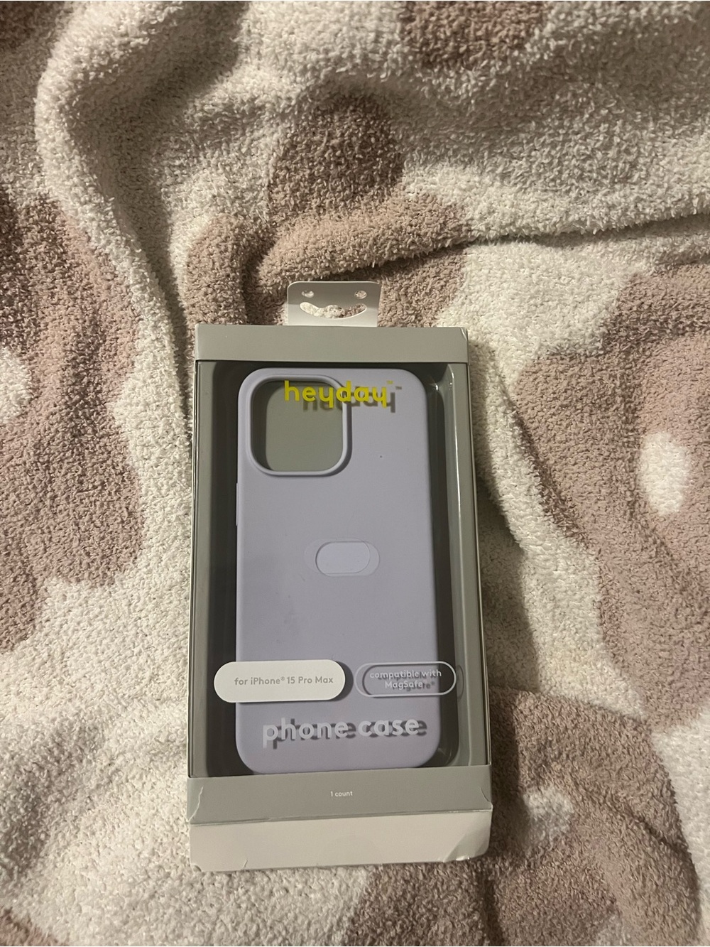 heyday Lavender Protective Case for iPhone 15 Pro Max